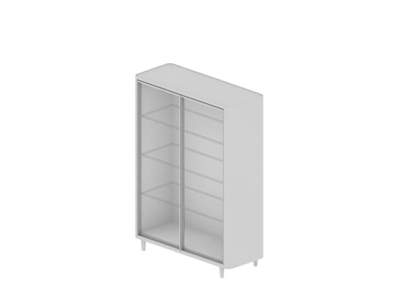 3d Darstellung des Sideboards Allure hoch